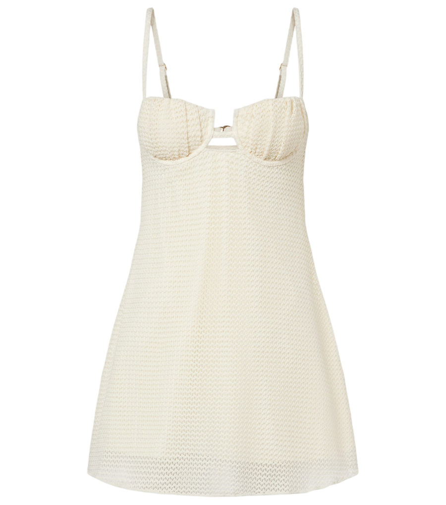 Montce Petal knitted minidress