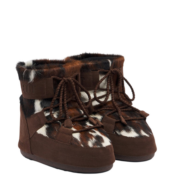 Moon Boot Icon calf hair snow boots