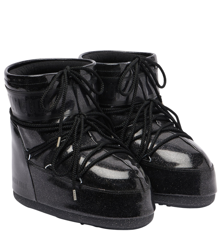 Moon Boot Icon Low glitter snow boots