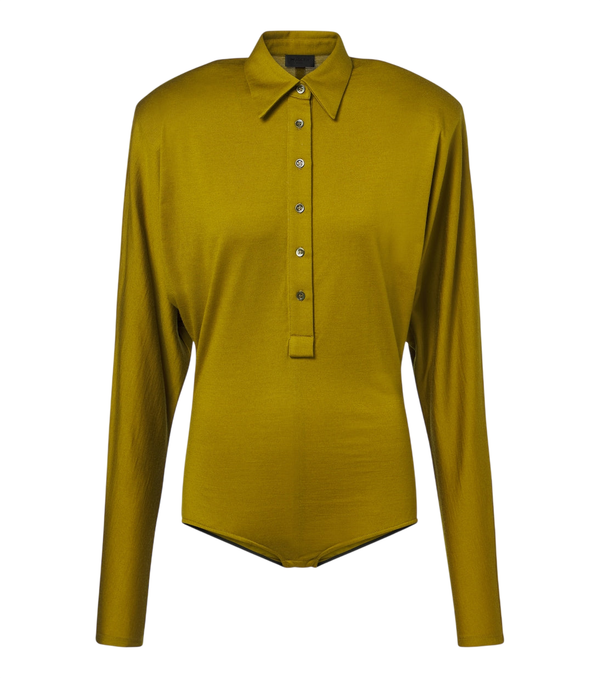 Mugler Body in misto lana