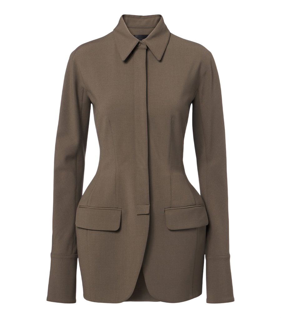 Mugler Wool-blend jacket
