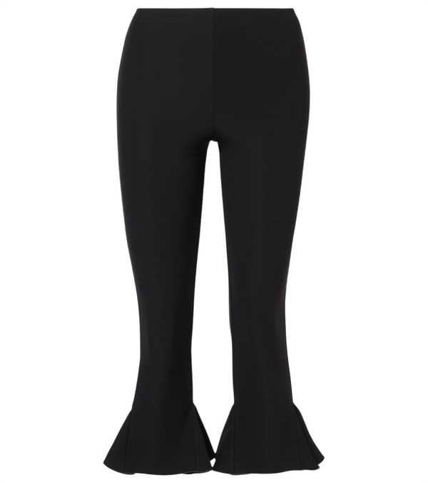 Nensi Dojaka Cropped flared capri pants