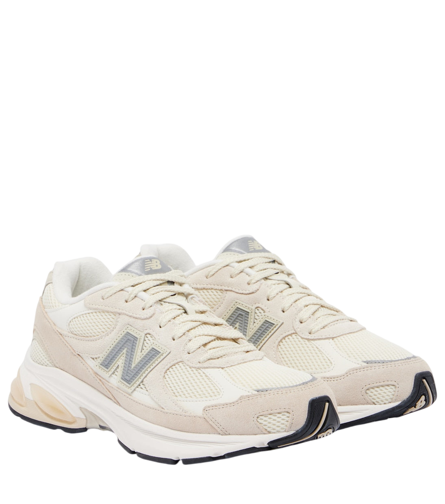 New Balance 2010 suede-trimmed sneakers