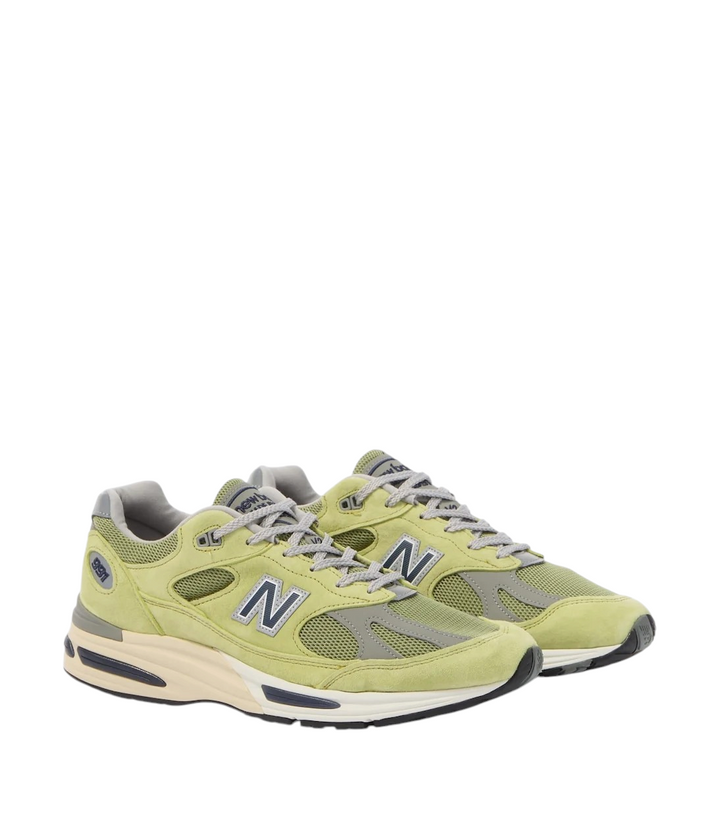 New Balance Made in UK 991V2 Summer Brights suede sneakers [white-bg-processed] 1787073001718