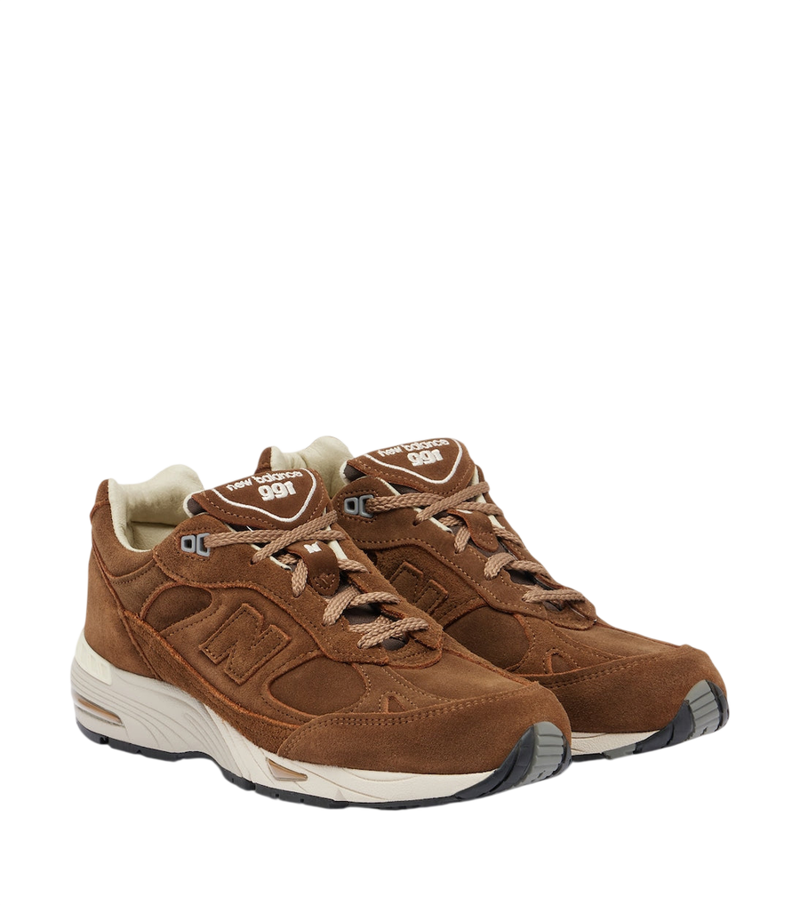 New Balance MiUK991 suede sneakers