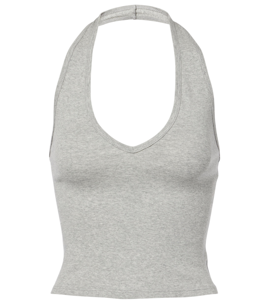 Nili Lotan Britt halterneck cotton jersey top