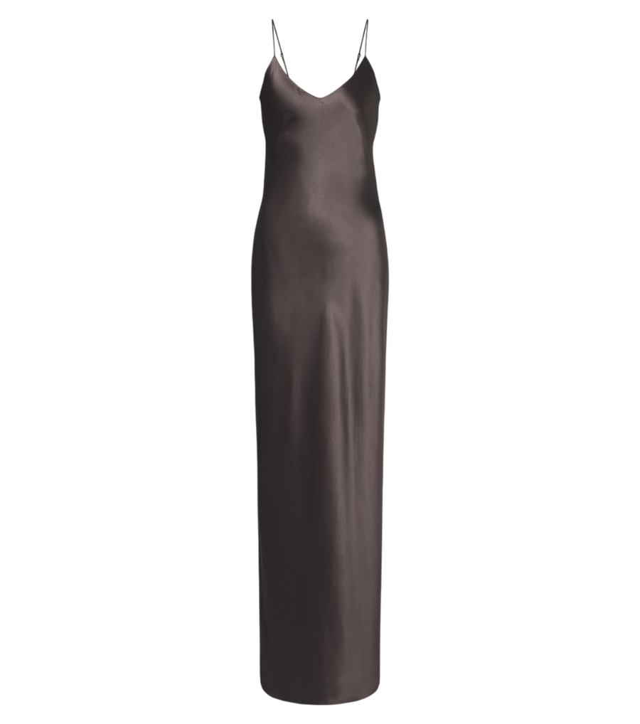 Nili Lotan Cami silk satin slip dress