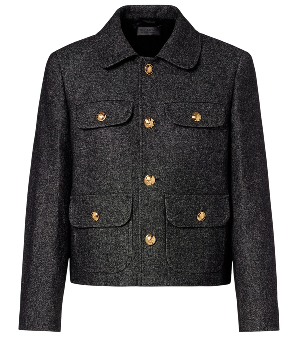 Nili Lotan Chamonix cotton and wool-blend jacket