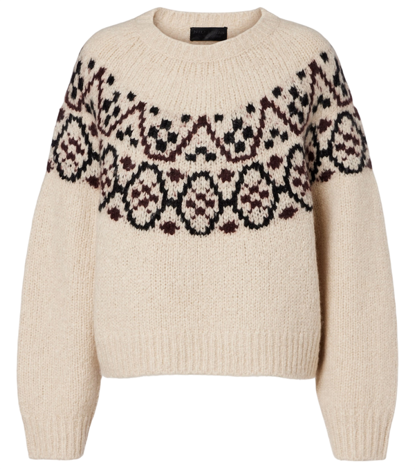 Nili Lotan Chrissy Fair Isle jacquard sweater