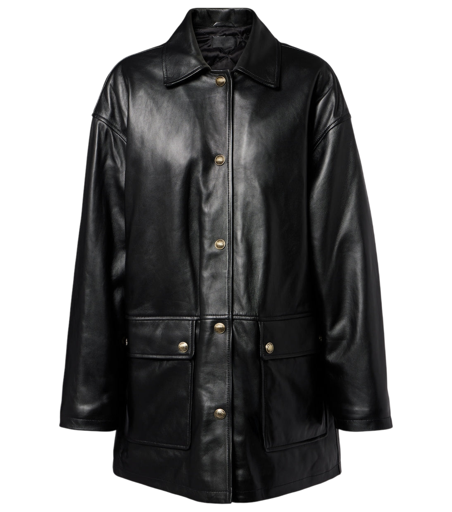 Nili Lotan Cordel leather coat
