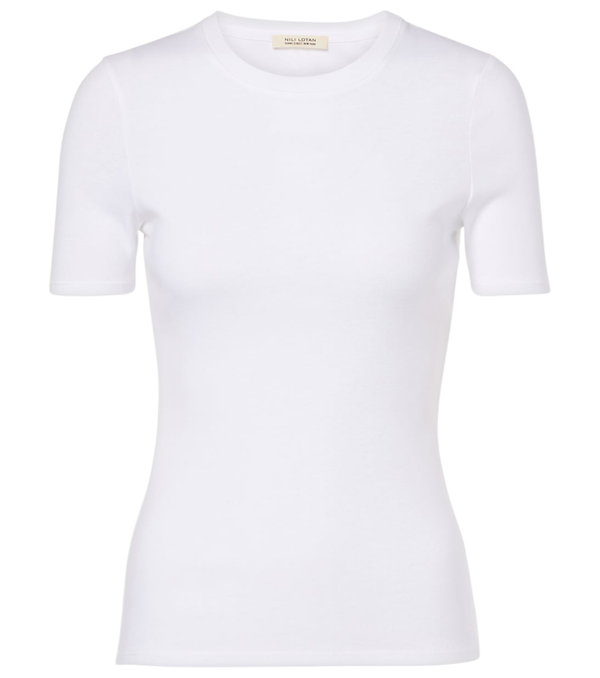 Nili Lotan T-shirt Elin em malha de algodão
