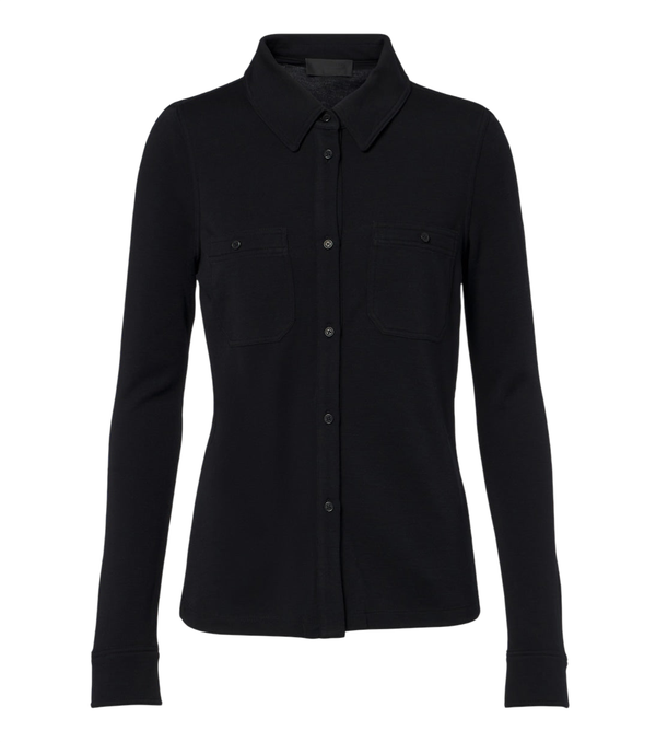 Nili Lotan Ibra wool shirt