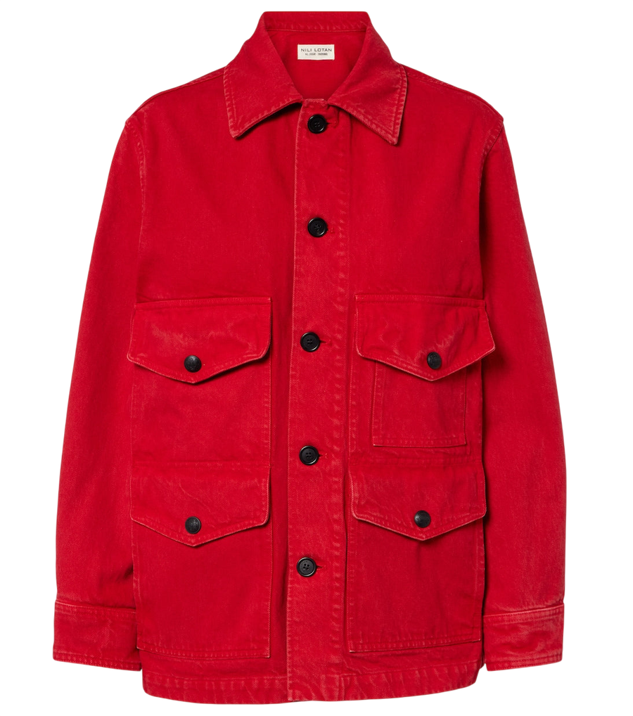 Nili Lotan Leroy cotton canvas jacket