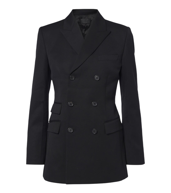 Nili Lotan Noah double-breasted virgin wool blazer