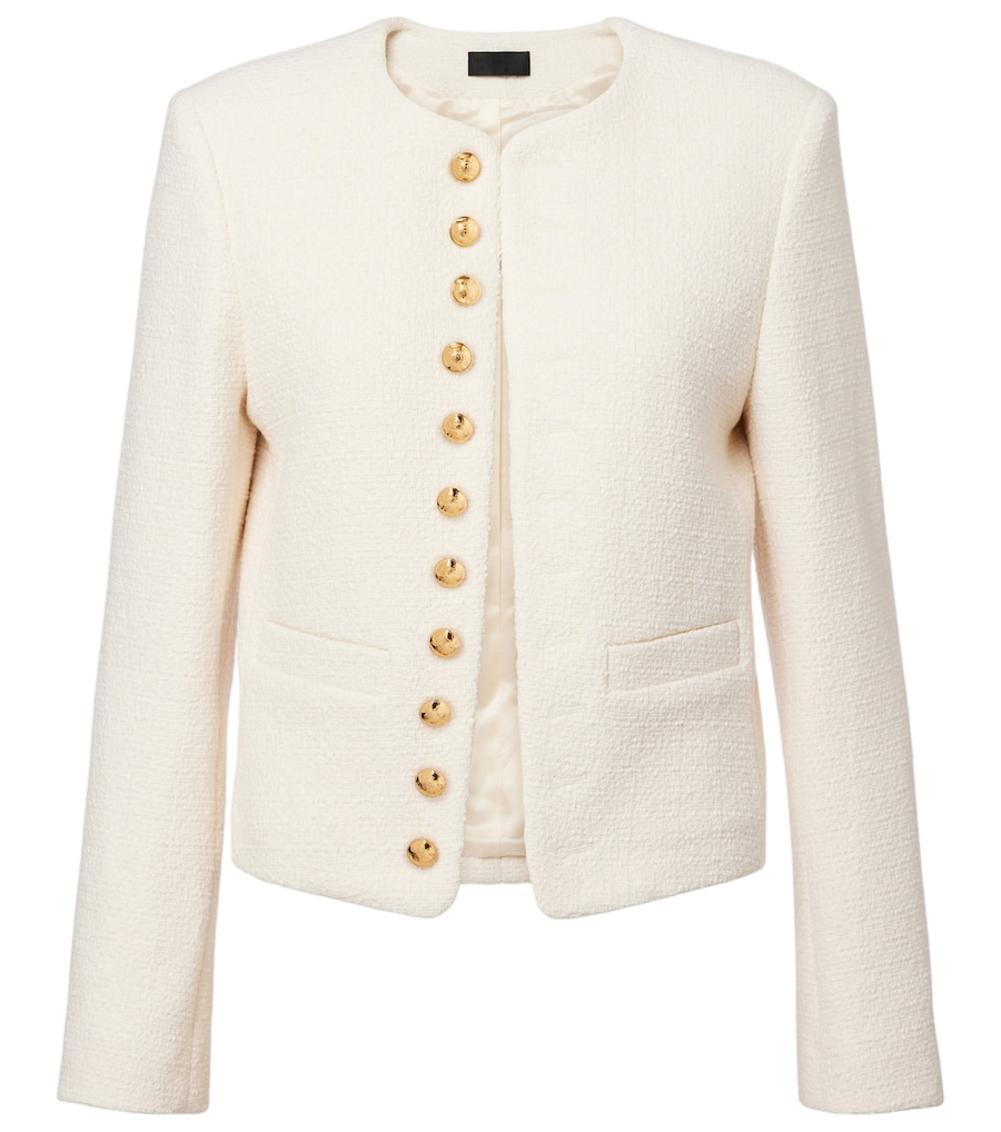 Nili Lotan Patti cotton-blend bouclé jacket