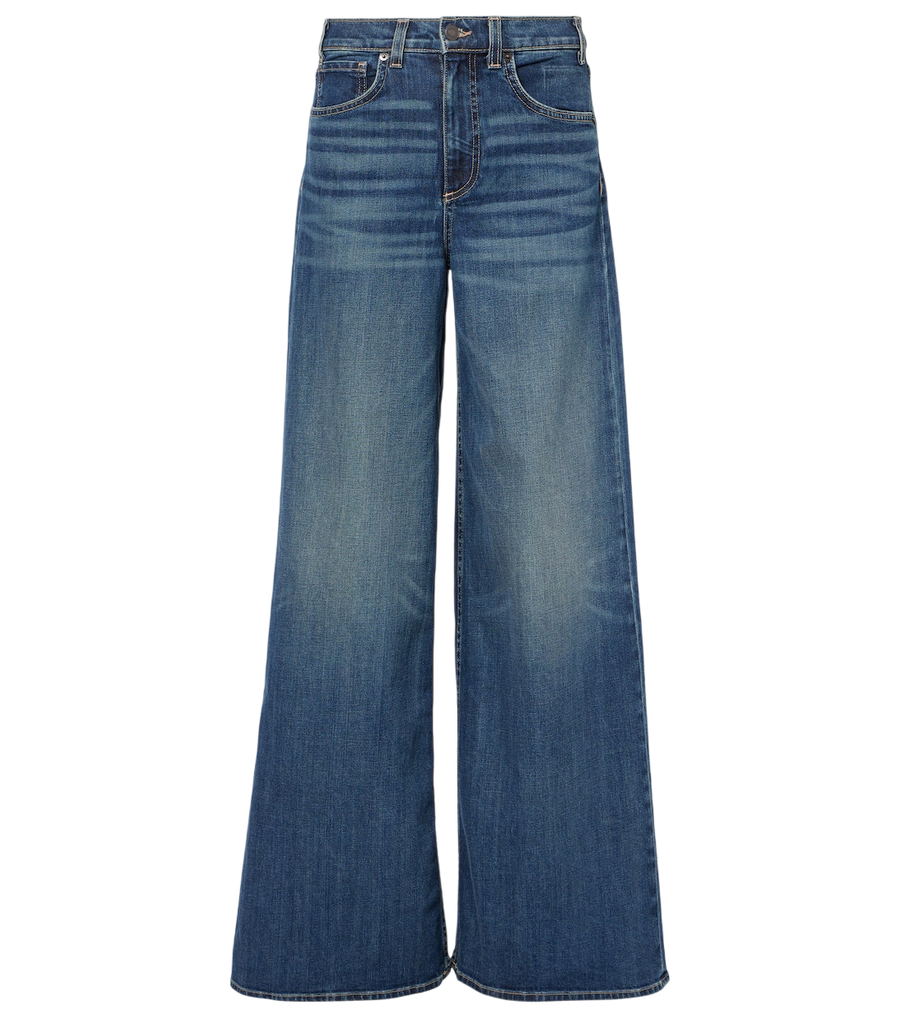Nili Lotan Rolland mid-rise wide-leg jeans
