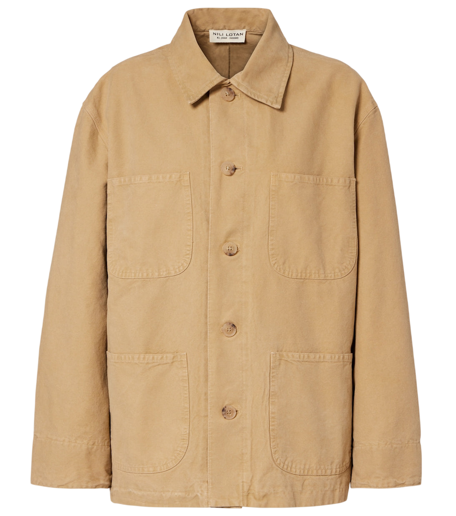 Nili Lotan Samy cotton overshirt