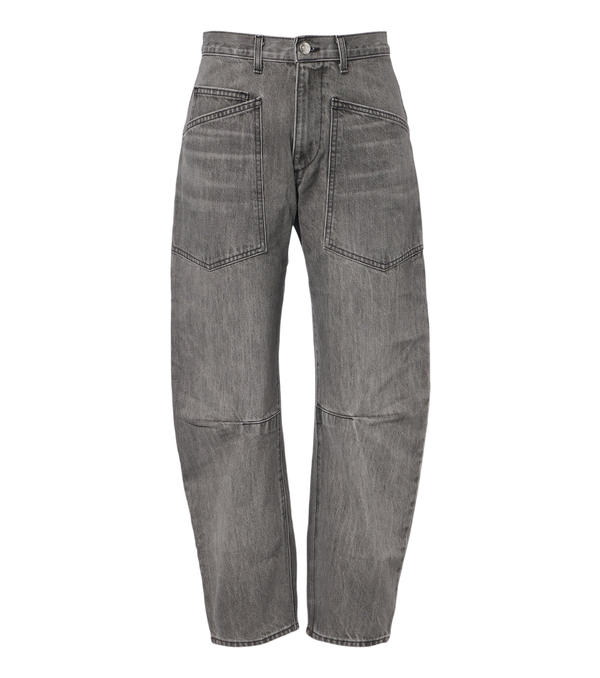 Nili Lotan Calça jeans Shon com corte reto