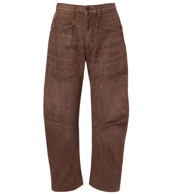 Nili Lotan Calça jeans Shon com corte reto