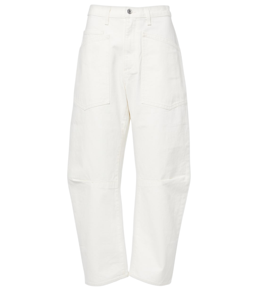 Nili Lotan Jeans dal taglio barrel a vita alta Shon
