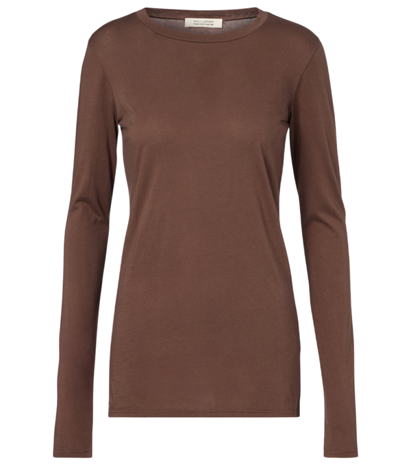 Camiseta de punto de algodón Susana de Nili Lotan