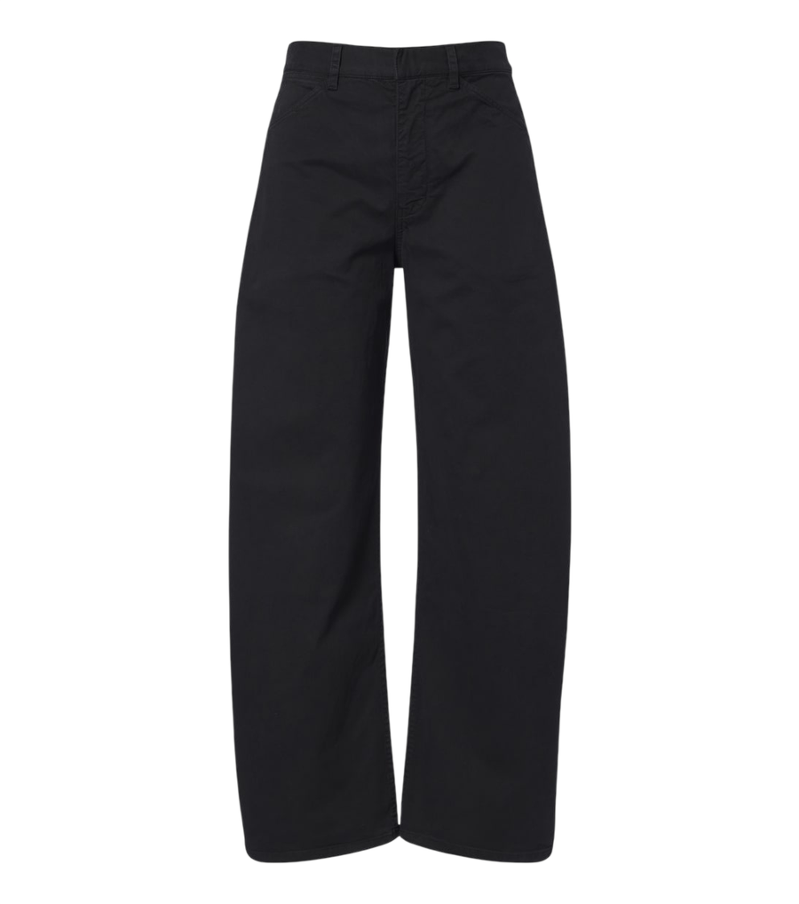 Pantalones de corte barrel en sarga de algodón Tribeca de Nili Lotan