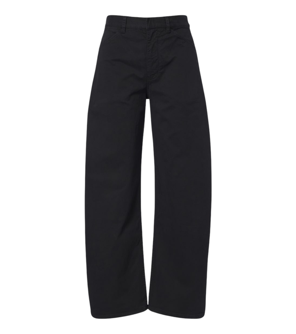 Pantalones de corte barrel en sarga de algodón Tribeca de Nili Lotan
