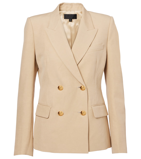 Nili Lotan Veda linen and silk blazer
