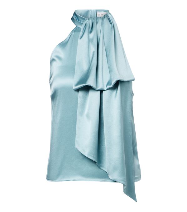 Top in raso misto seta Nina Ricci