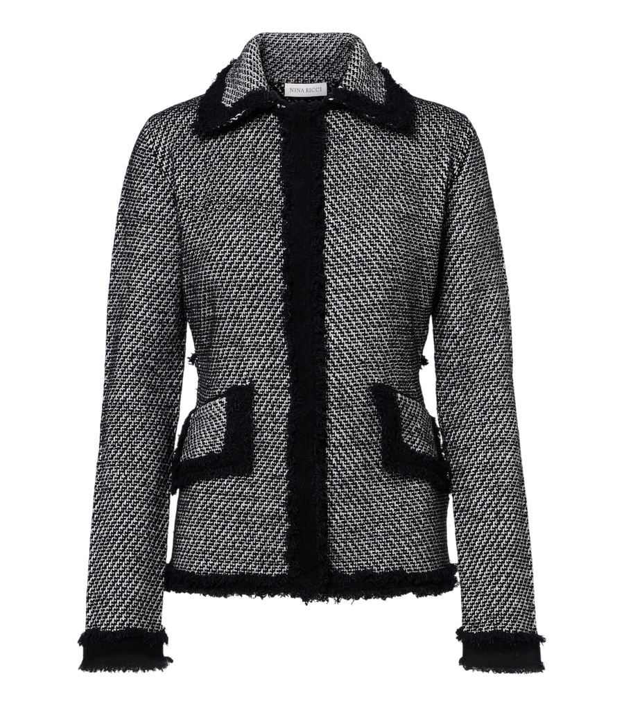 Nina Ricci Wool-blend tweed jacket