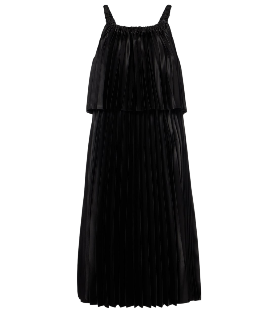 Noir Kei Ninomiya Satin midi dress
