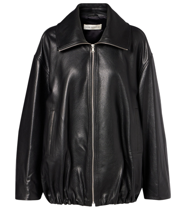 Nour Hammour Elisse leather jacket