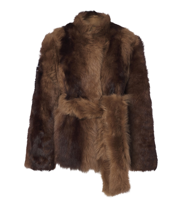 Nour Hammour Elsa shearling jacket