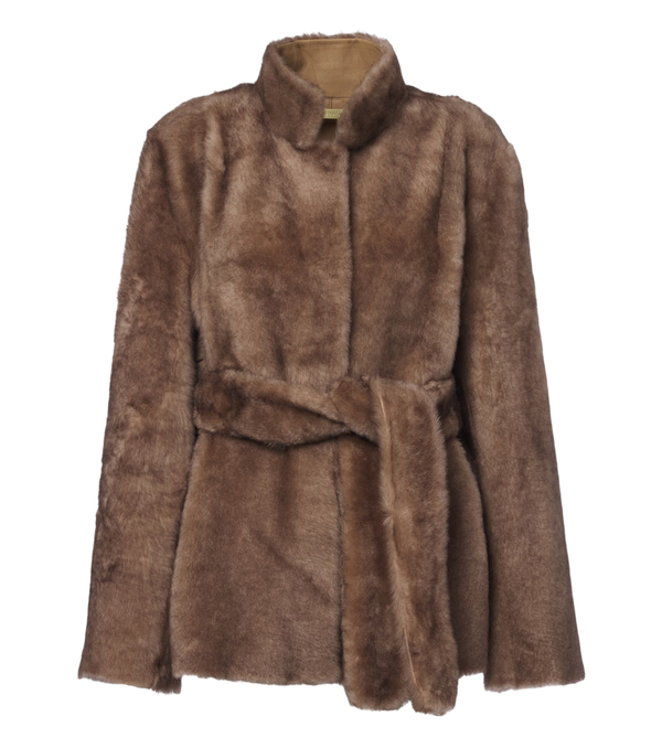 Nour Hammour Elsa shearling jacket