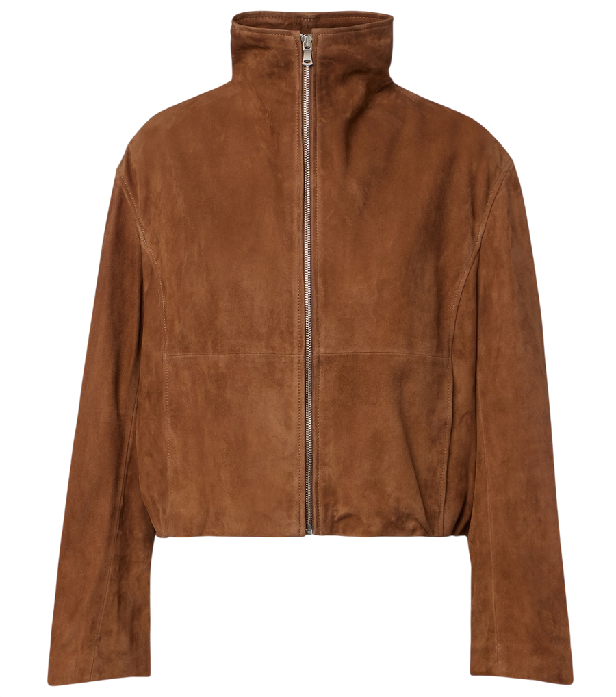 Nour Hammour Etienne suede jacket