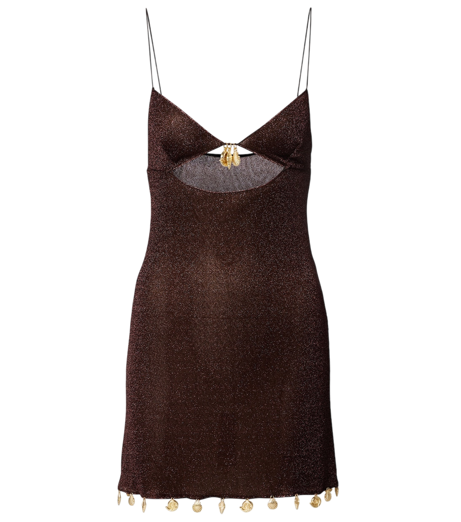 Oséree Lumière cutout minidress
