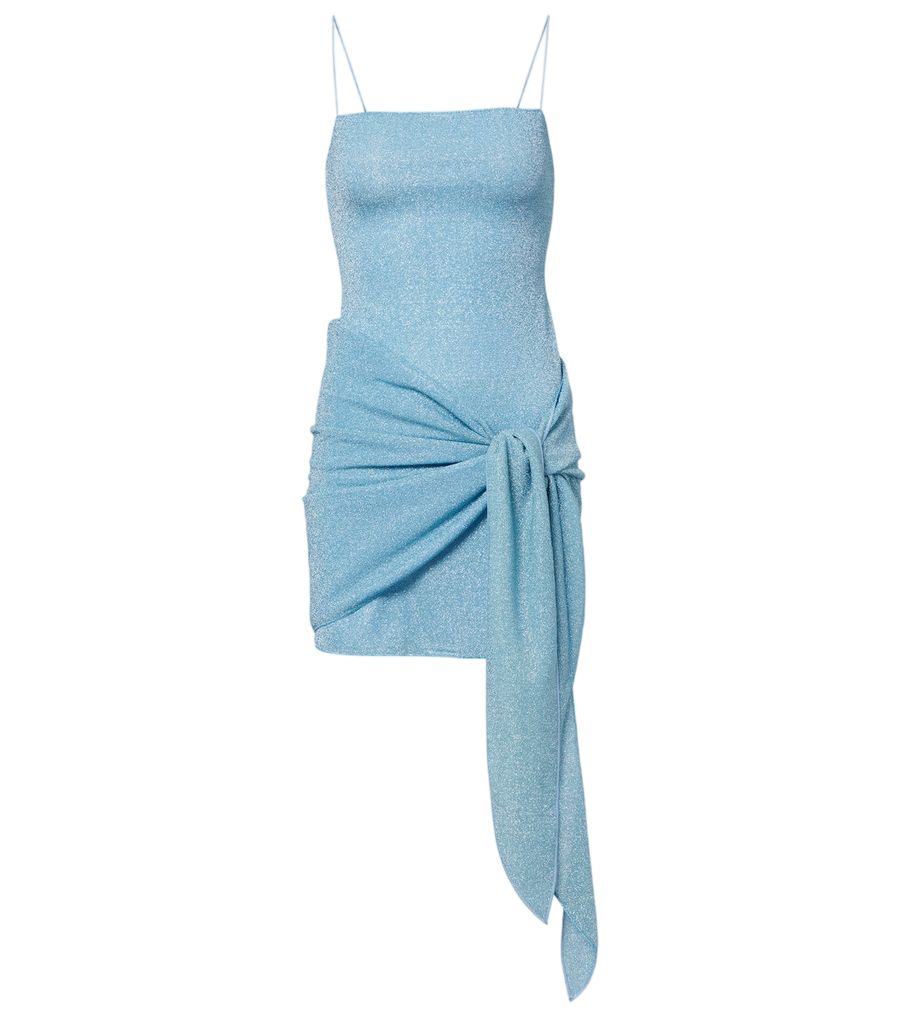 Oséree Lumière gathered minidress