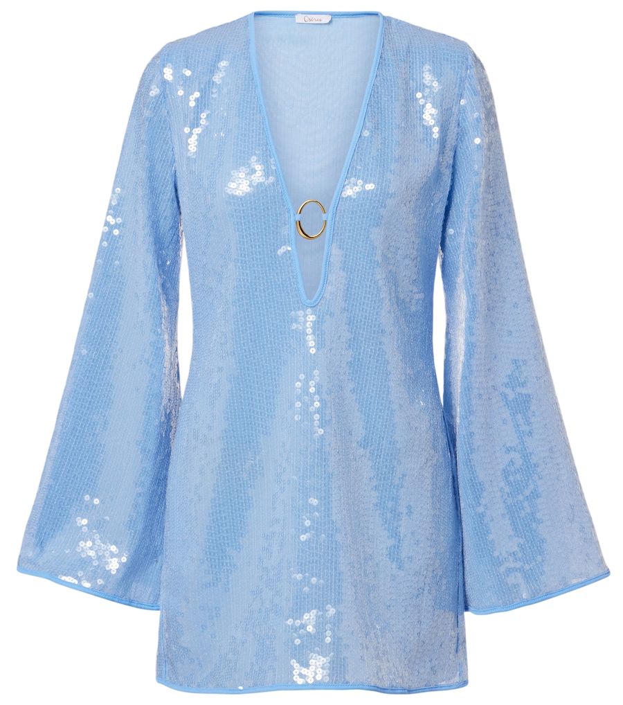 Oséree Sequined beach dress