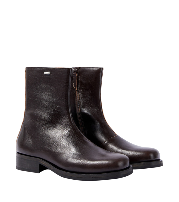 Our Legacy Camion leather ankle boots