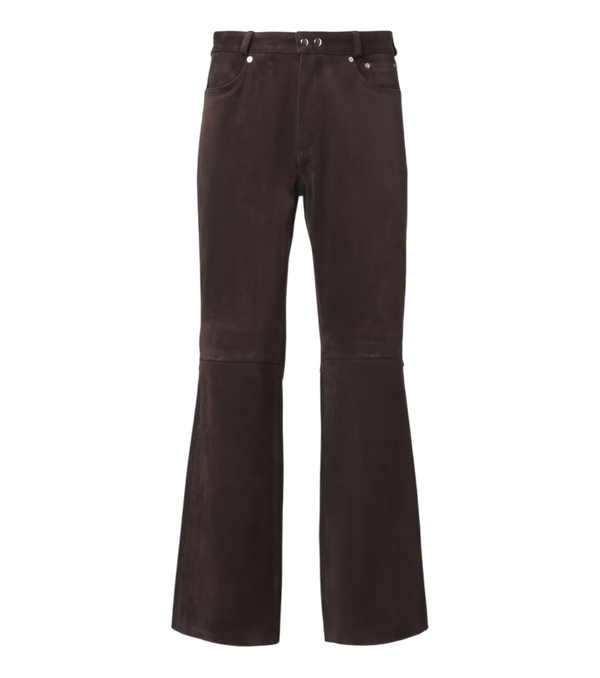 Our Legacy Carlson Cut suede bootcut pants