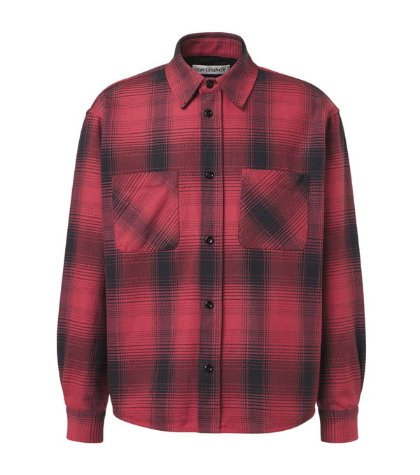 Our Legacy Checked cotton shirt