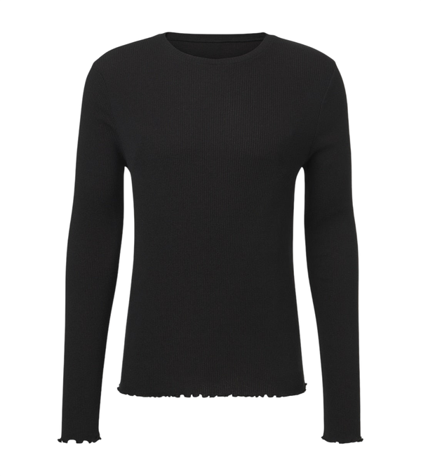 Our Legacy Elongated ribbed-knit cotton-blend top