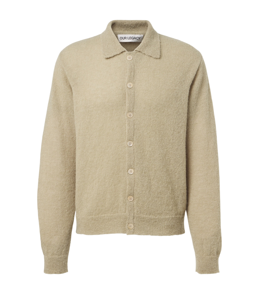 Our Legacy Evening wool and cashmere-blend cardigan