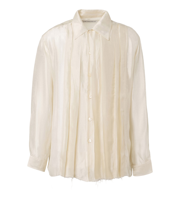 Our Legacy Every georgette tuxedo shirt