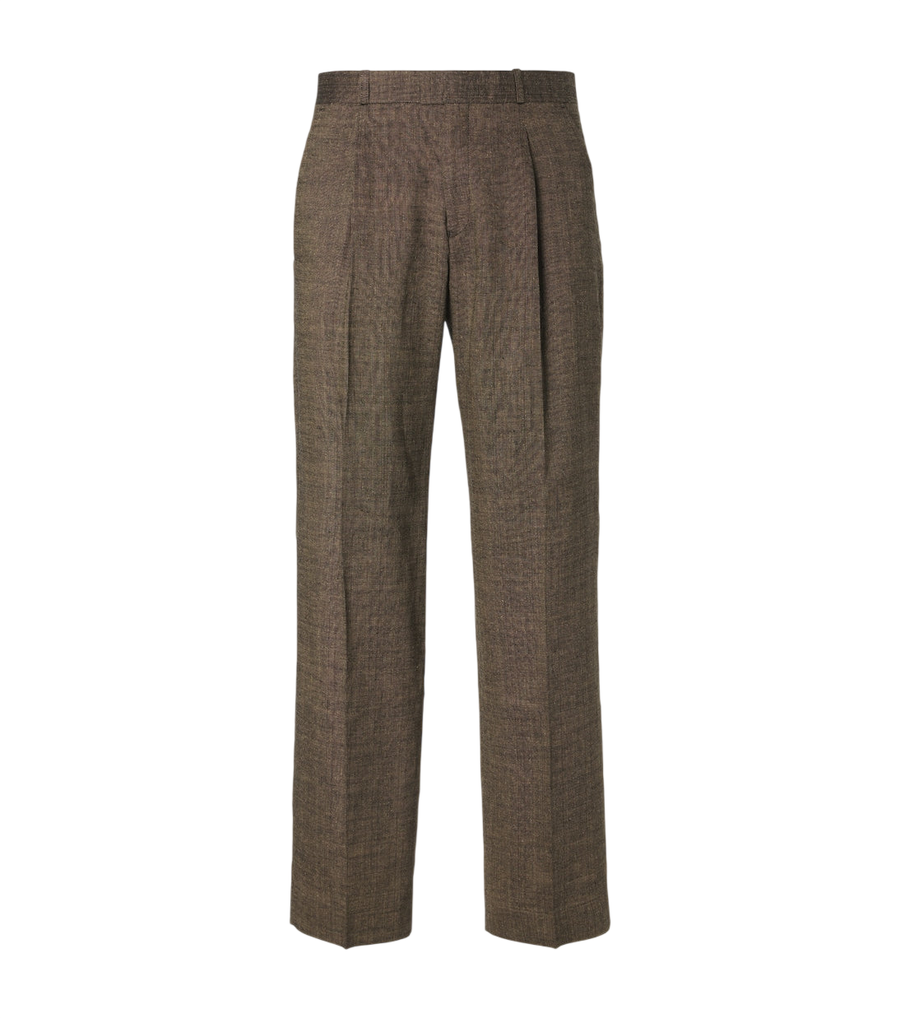 Our Legacy Slack linen, silk, and cotton straight pants