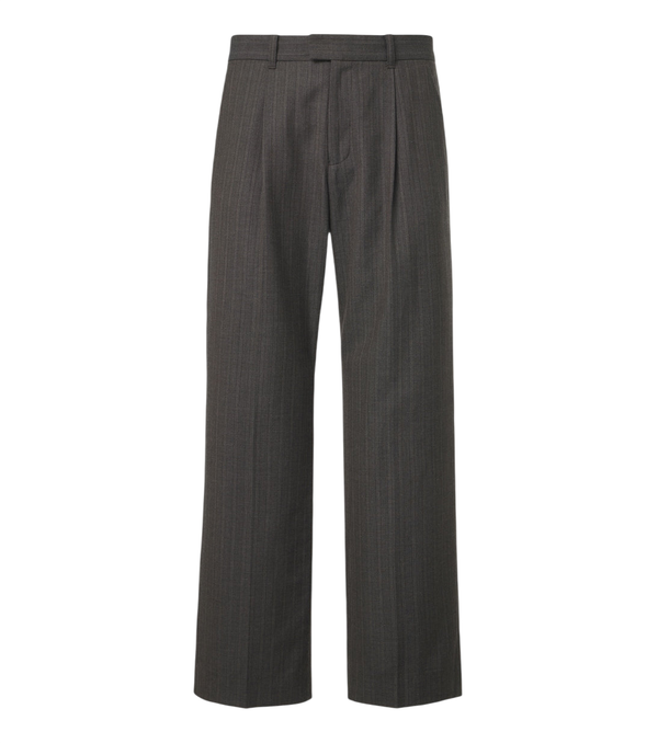 Our Legacy Slack wool and cotton wide-leg pants