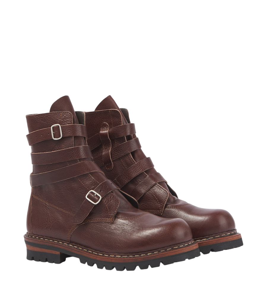 Our Legacy Tanker leather ankle boots