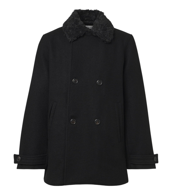 Our Legacy Wage virgin wool peacoat