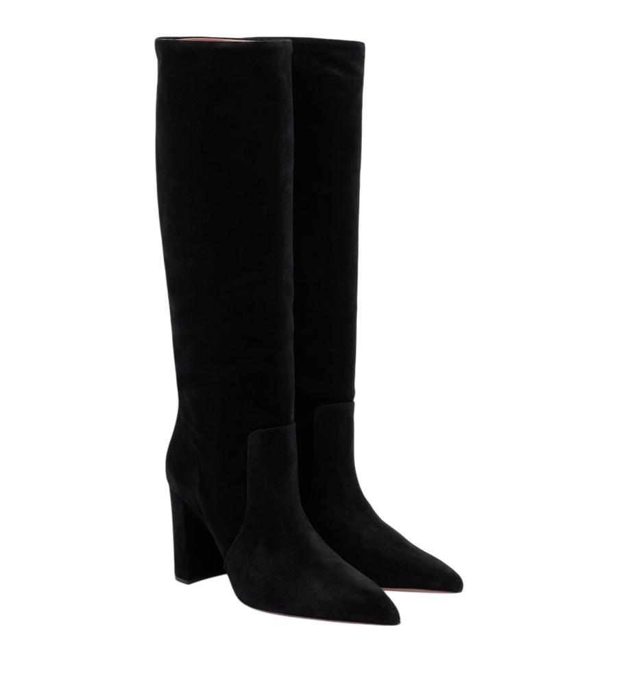 Paris Texas Anja suede knee-high boots