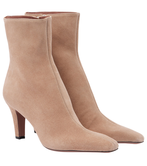 Paris Texas Belle suede ankle boots